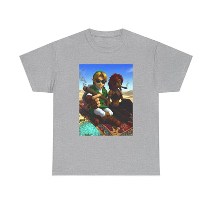 Link and Urbosa Hotbox Magic Carpet Tee