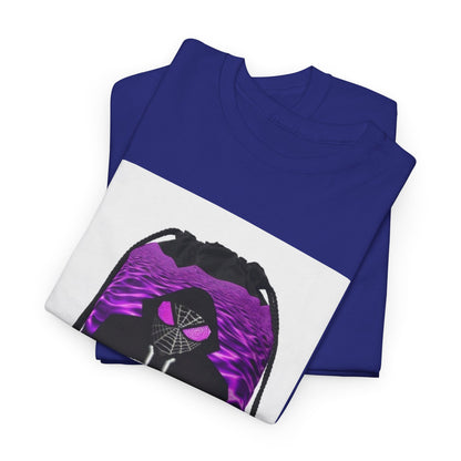 Spider-Hoodie Character Sipping Purple Drank Tee