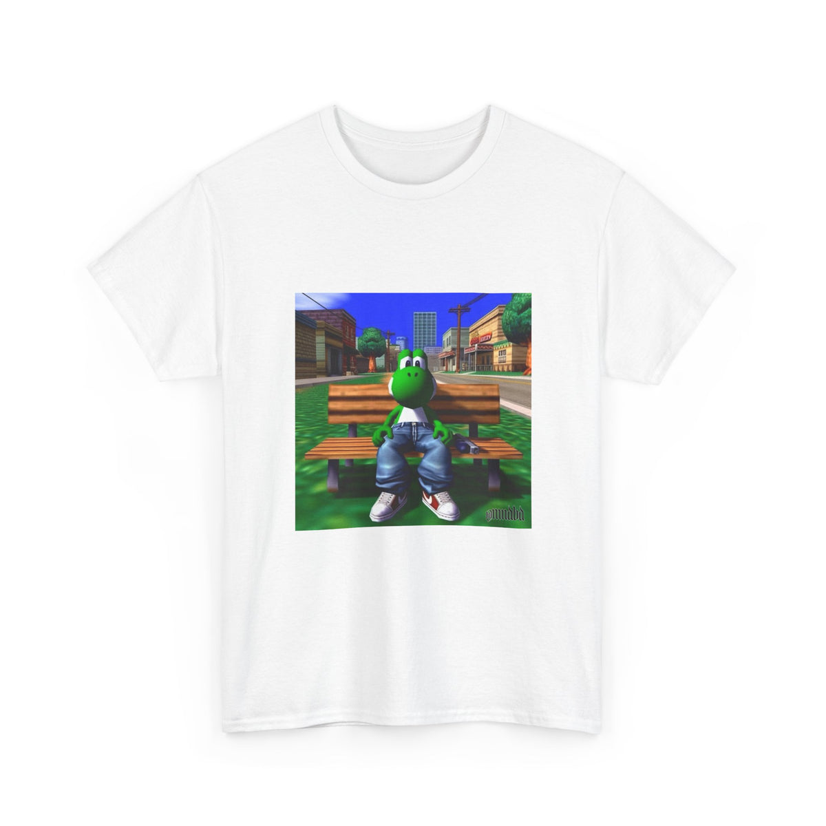 Yoshi Chillin' On The Bench Streetwear Tee