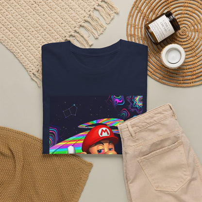 Stoned Plumber Flipping Off On Rainbow Road