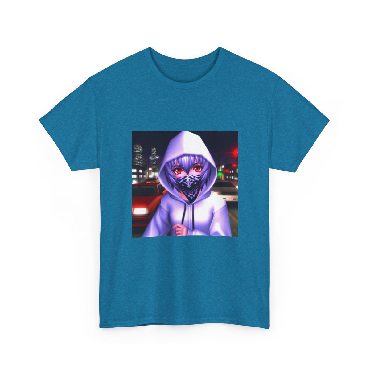 Rei Ayanami Cruising GTA San Andreas Tee (Design 14)