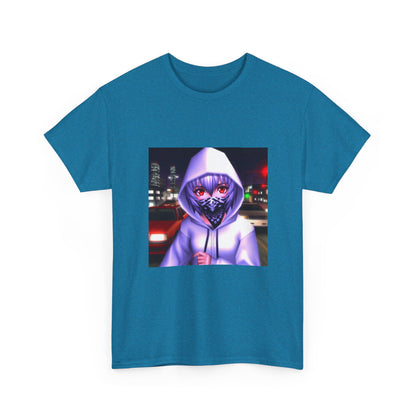 Rei Ayanami Cruising GTA San Andreas Tee (Design 14)