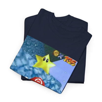 Mario Flips The Bird In Icy World Tee
