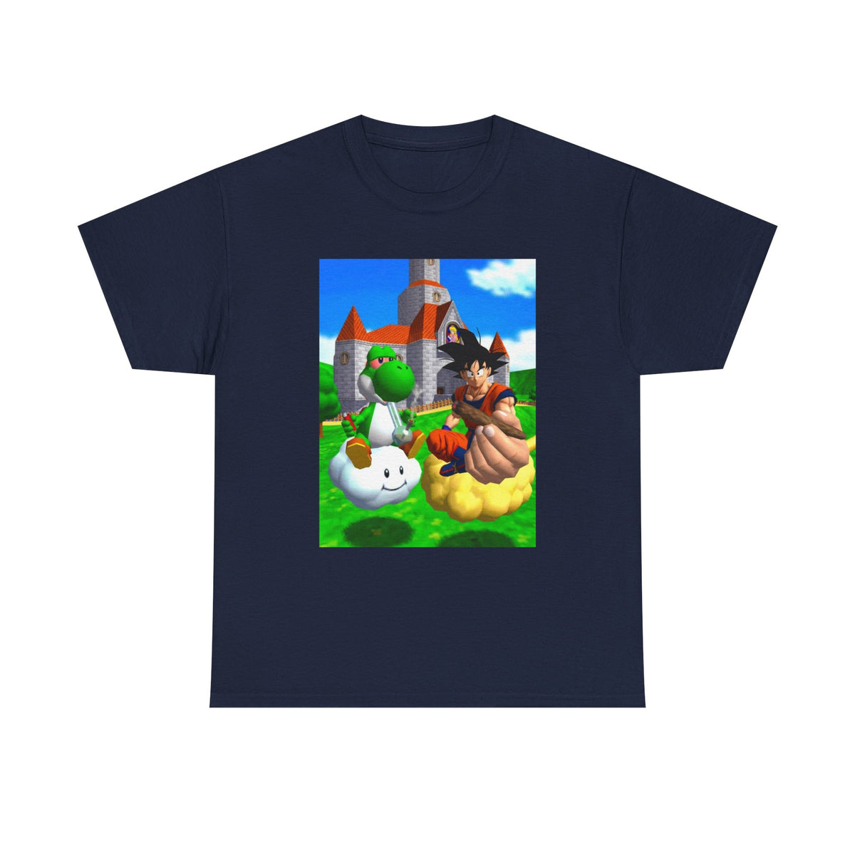 Yoshi And Goku Sharing A Smoke Tee