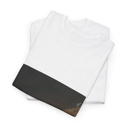 Neon Leaf Whisper Graphic Tee