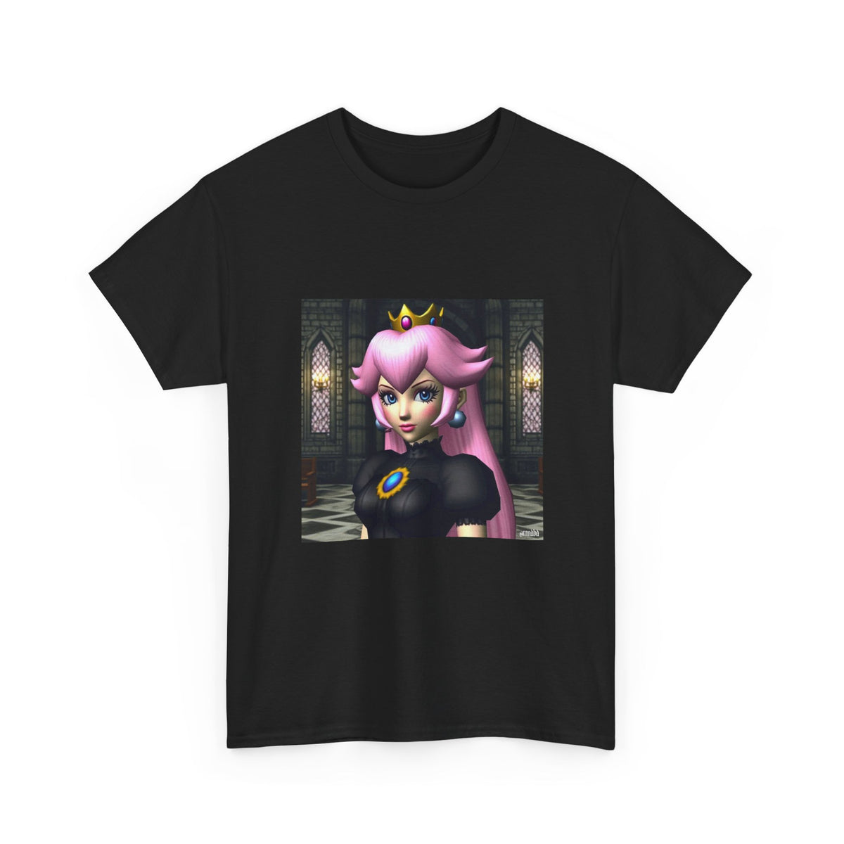 Dark Princess Peach In Castle Tee