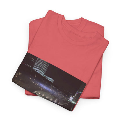 Space Station Floating Above Earth Tee