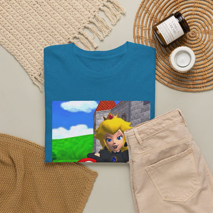 Princess Peach Flipping The Bird Tee