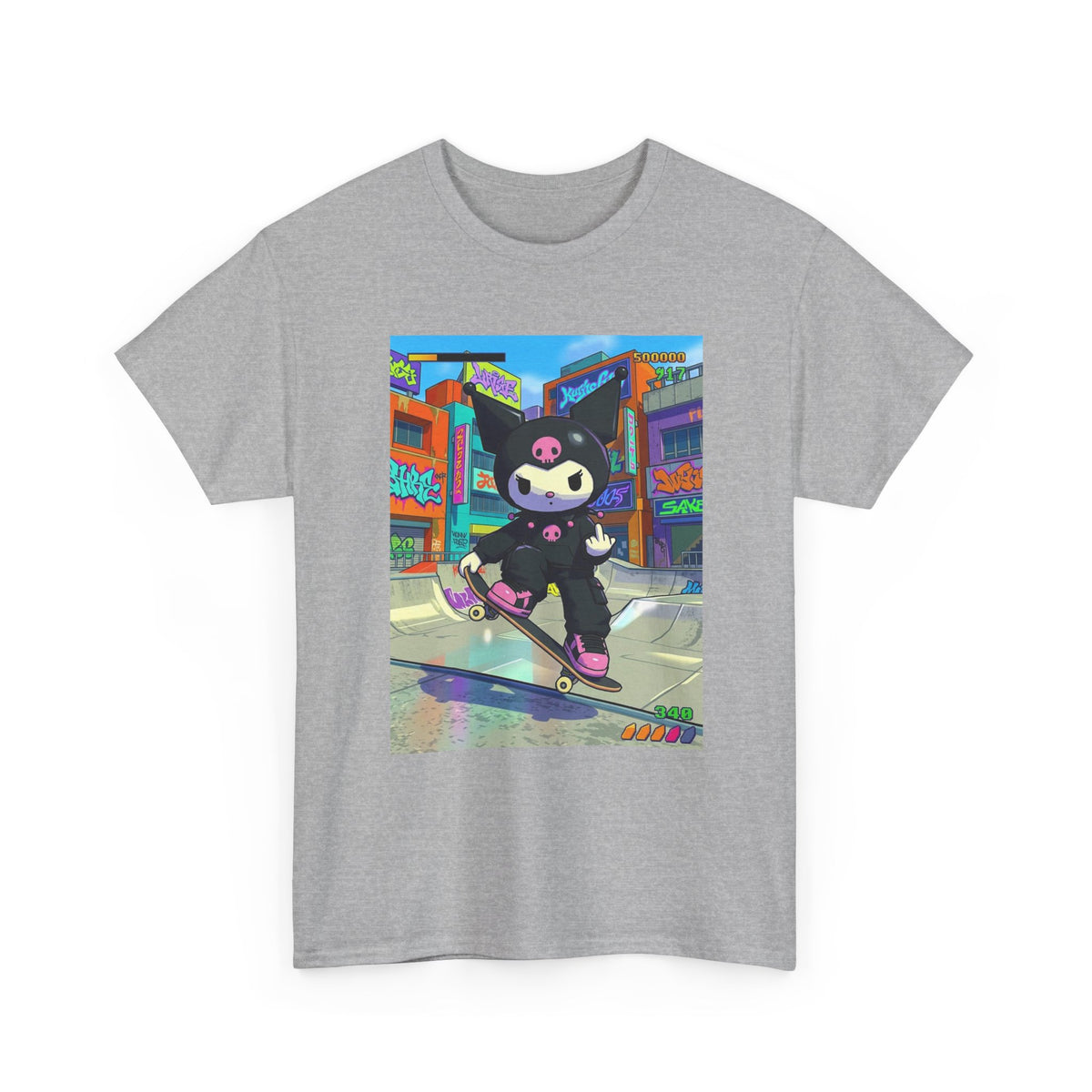 Skater Kuromi Flips Off The Streets