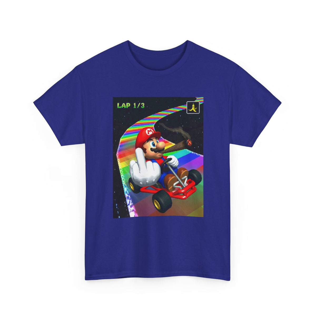 Mario Karting, Blazing, And Flipping The Bird Tee