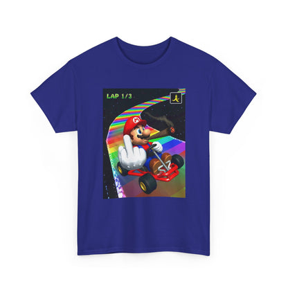 Mario Karting, Blazing, And Flipping The Bird Tee