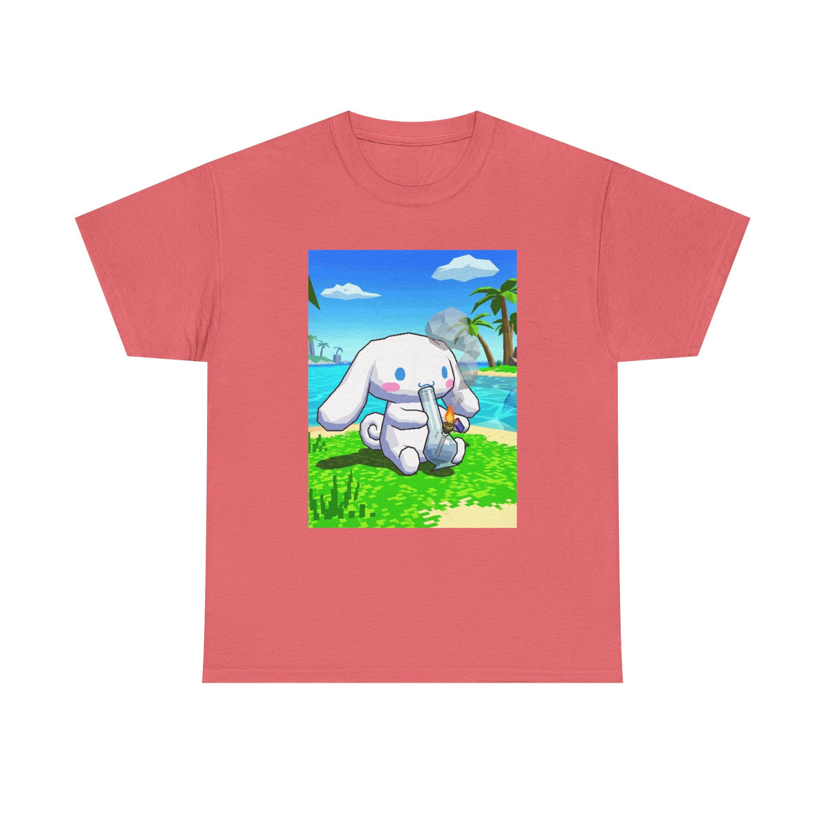 Cinnamoroll Chilling With Bong On Island