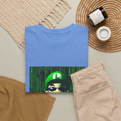 Matrix Luigi Smoking In The Glitch
