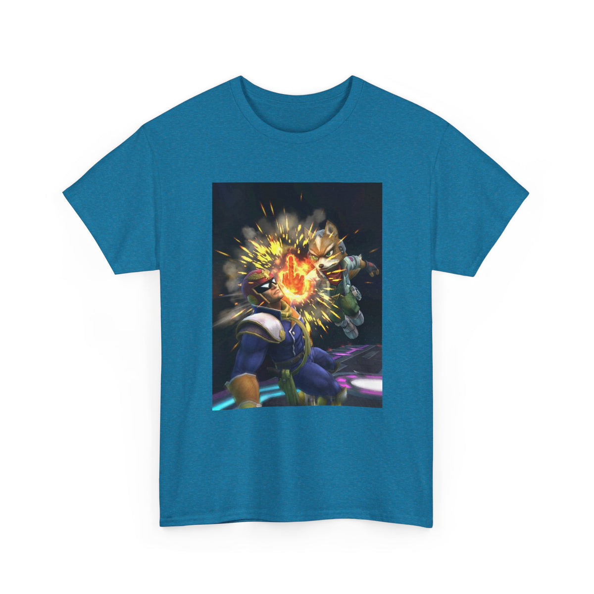 Captain Falcon Vs Fox McCloud Falcon Punch Tee