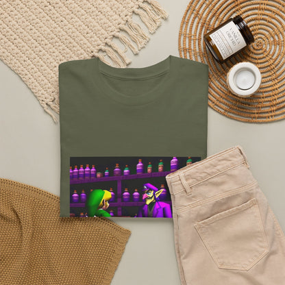 Link Gets Lean From Waluigi Tee