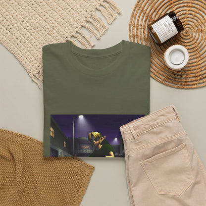 Skater Link Smoking In The Alley Tee