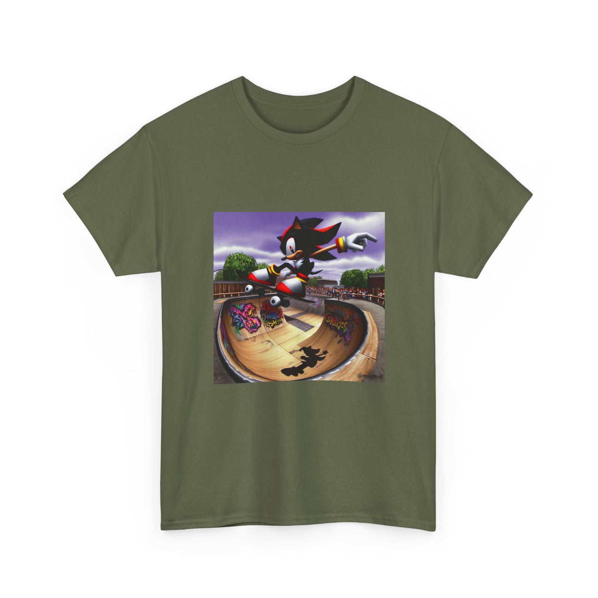 Shadow The Hedgehog Shredding A Skatepark