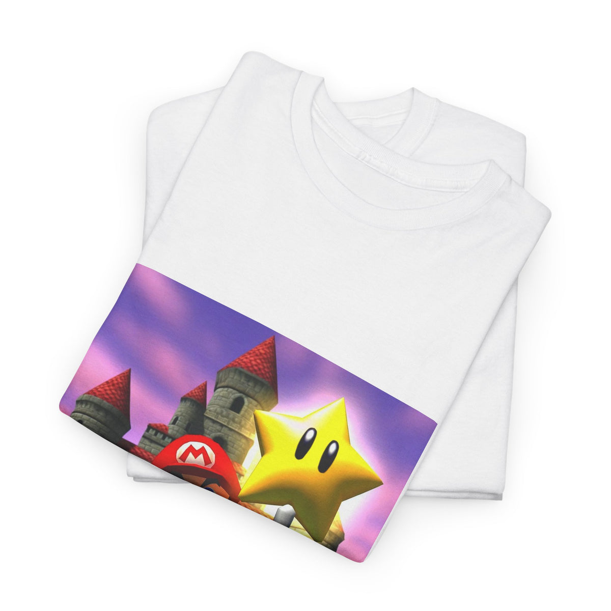 Mario Flips Off The Star Tee