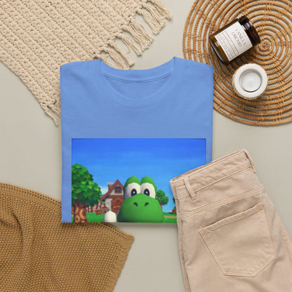 Yoshi Giving The Finger On A Tee