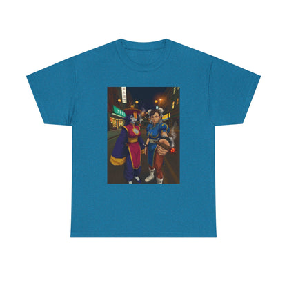 Hsien-Ko And Chun-Li Sharing Blunts Tee