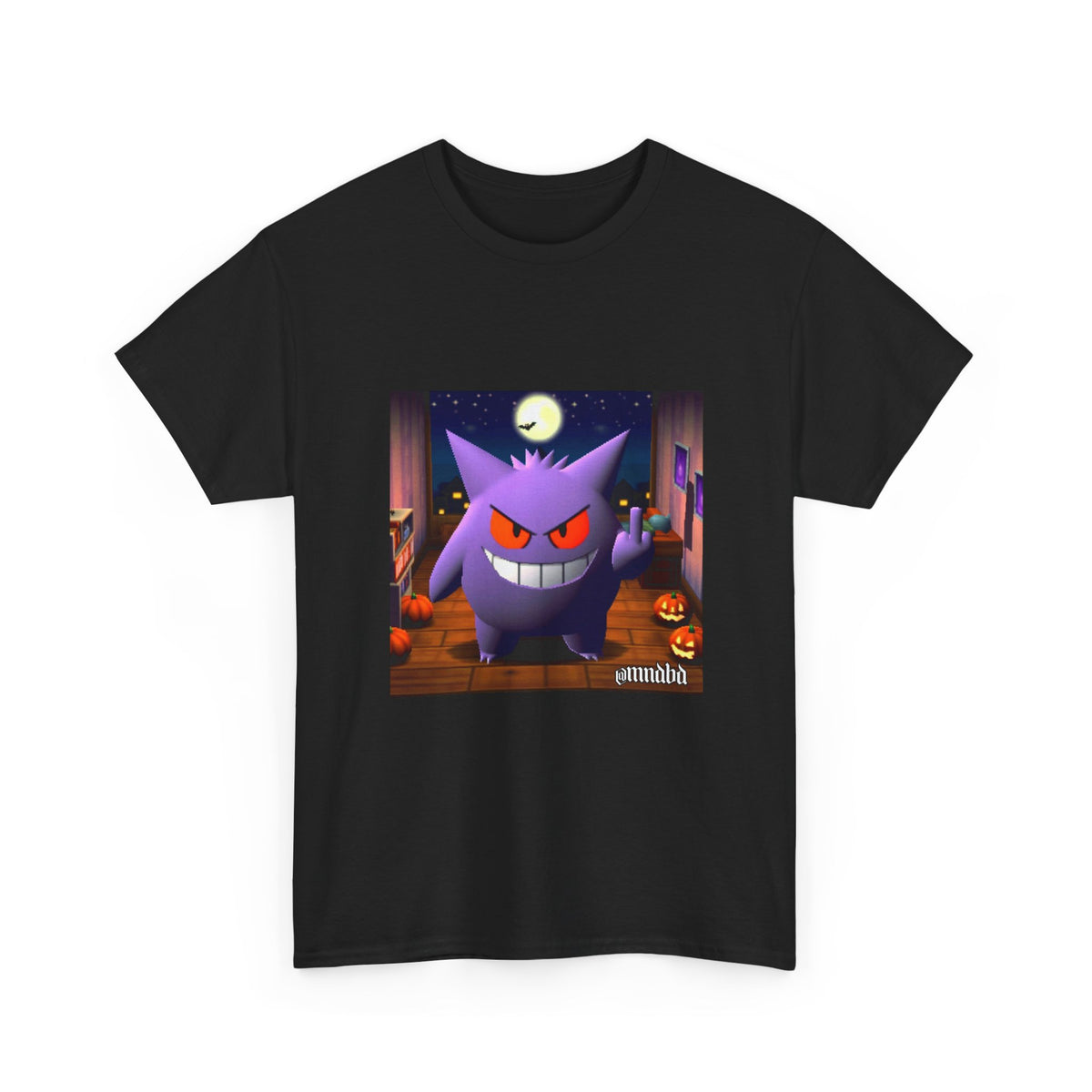 Gengar Giving The Finger On Halloween Night