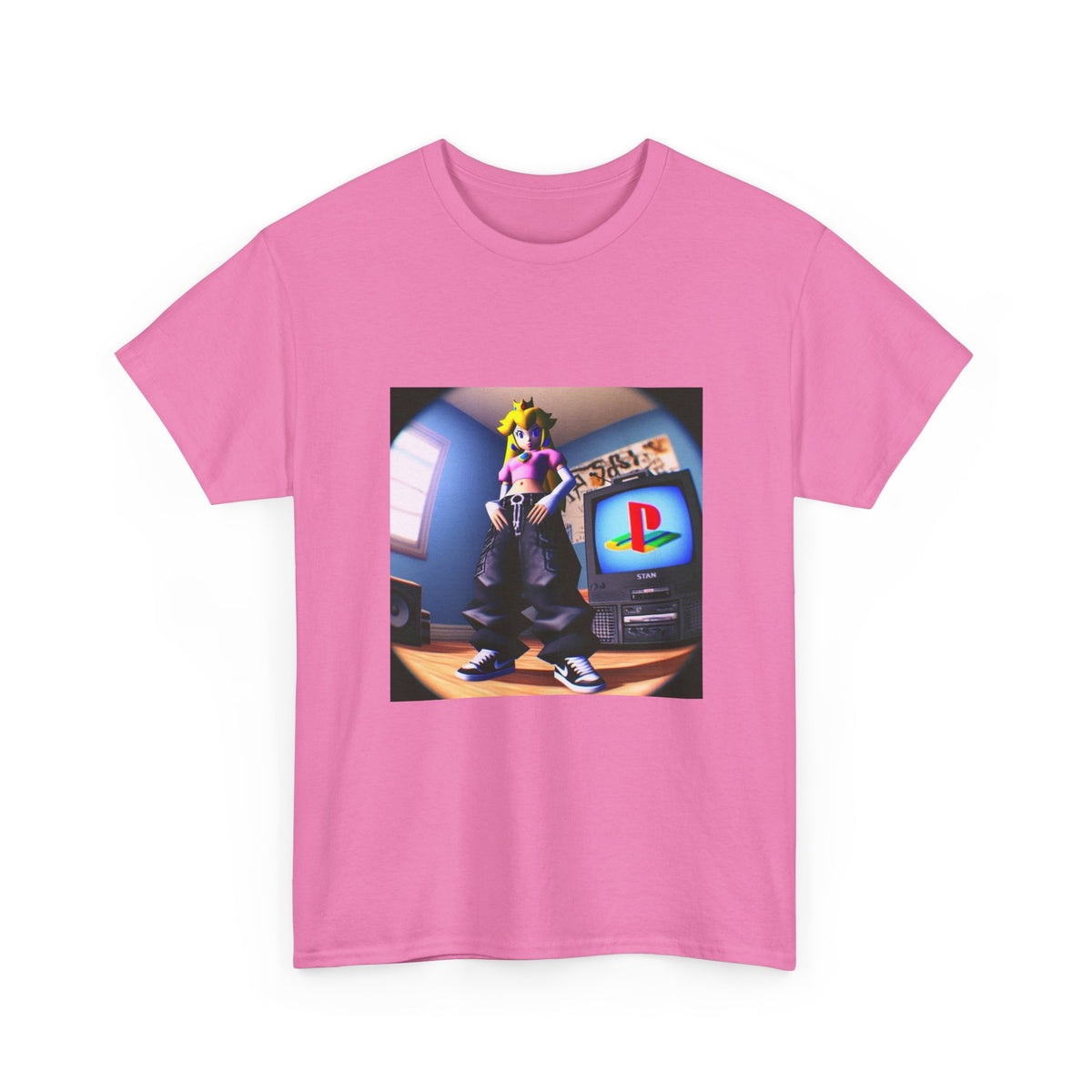 Princess Peach Y2K Drip Tee