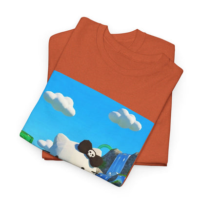 Edgy Kitty Flipping The Bird Tee