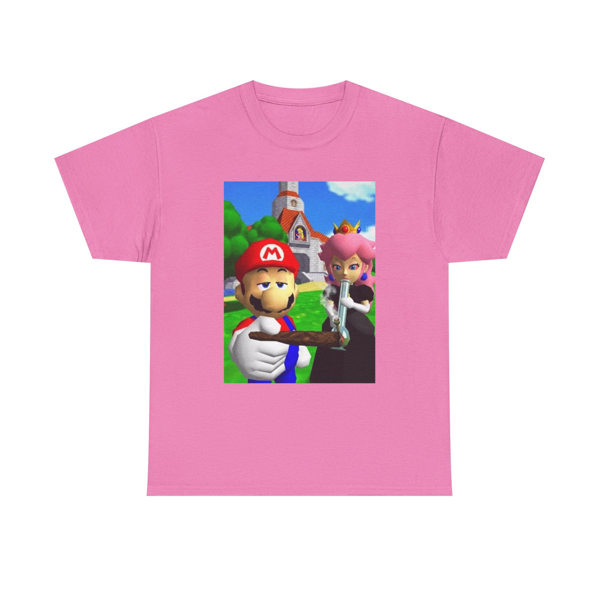 Mario & Peach Getting High At The Castle