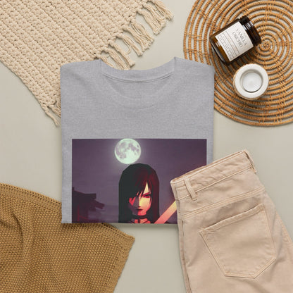 Samurai Warrior With Glowing Katana Tee
