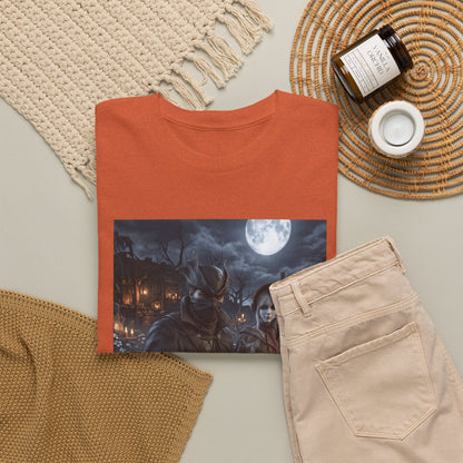 Hunters Smoking Under Moonlight