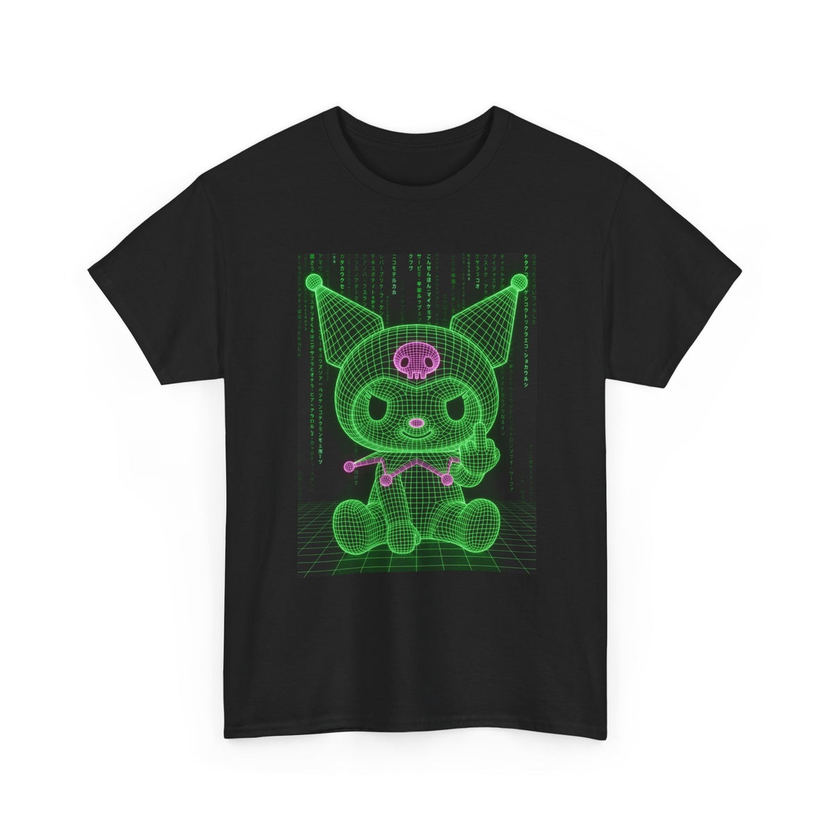 Kuromi In The Matrix Flipping The Bird Tee