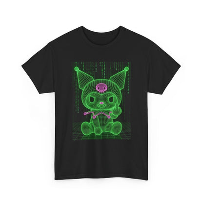 Kuromi In The Matrix Flipping The Bird Tee