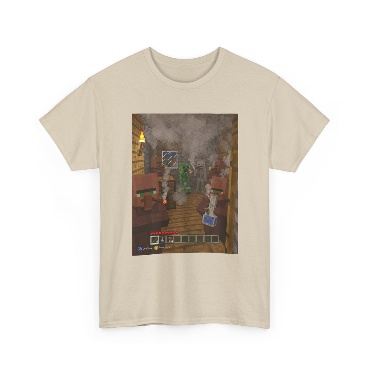 Minecraft Characters Hotboxing The House
