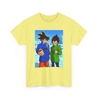 Goku and Vegeta Smoking in the Snow Tee