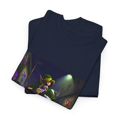 Skater Link Smoking In The Alley Tee (Design 7)