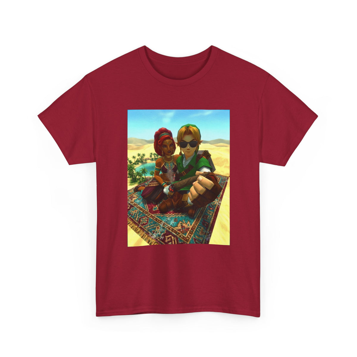 Link And Nabooru Chillin' Desert Oasis Tee
