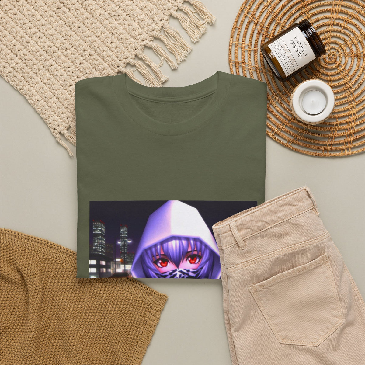 Rei Ayanami Cruising GTA San Andreas Tee (Design 14)