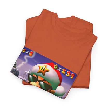 Cool Mario Santa Smoking Cigar Tee