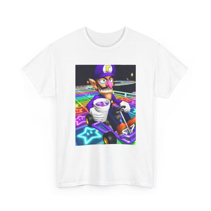 Waluigi Sipping Lean On Rainbow Road Tee (Design 4)