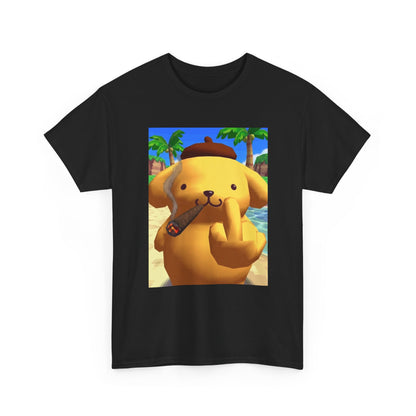 Pompompurin Smoking Blunt & Flipping Off