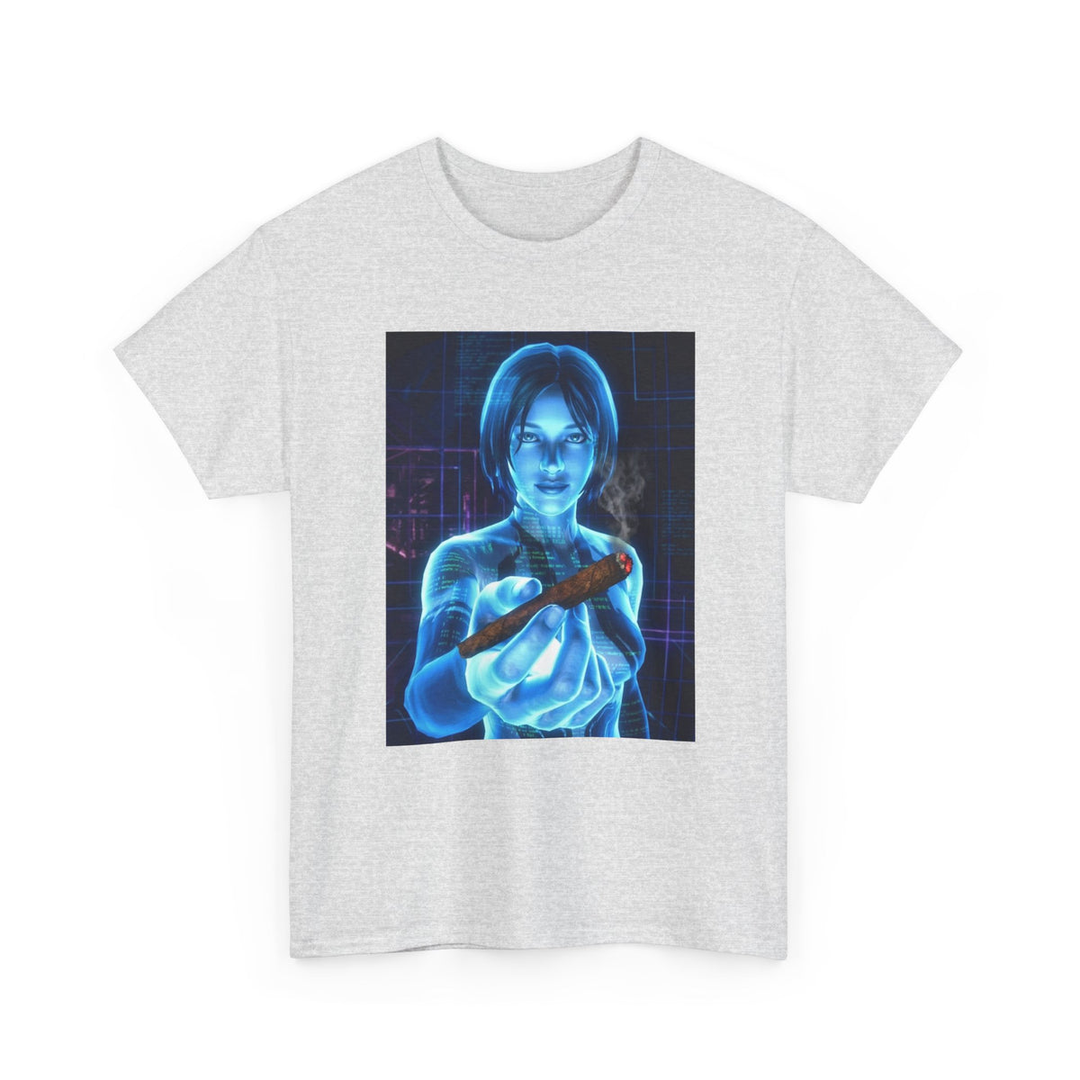 Holographic AI Offering You A Blunt Tee