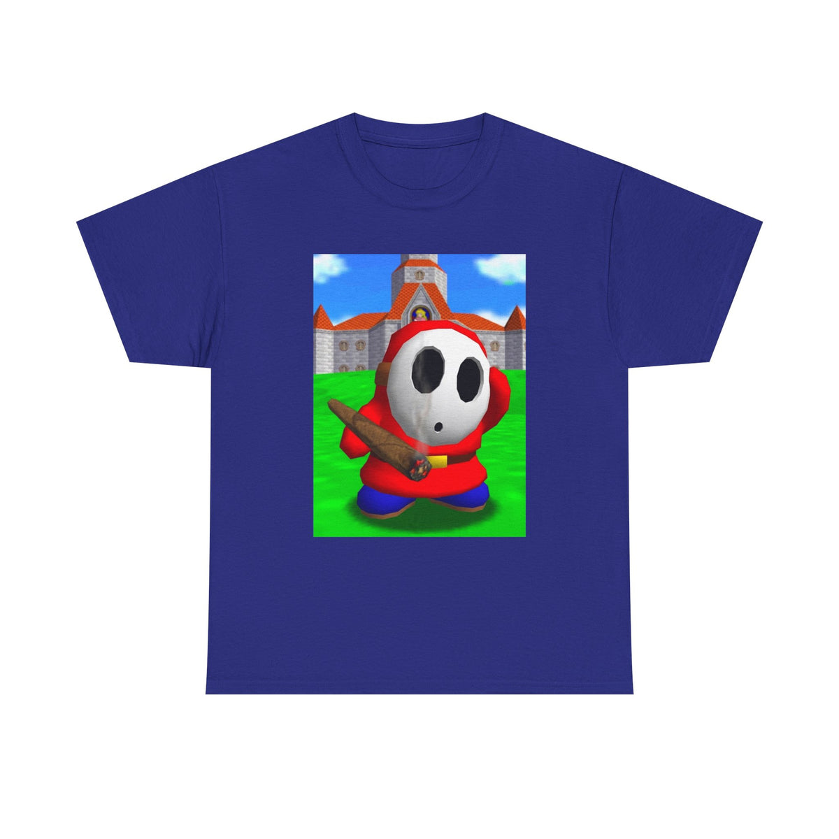 Shy Guy Puffing On Big Blunt Tee