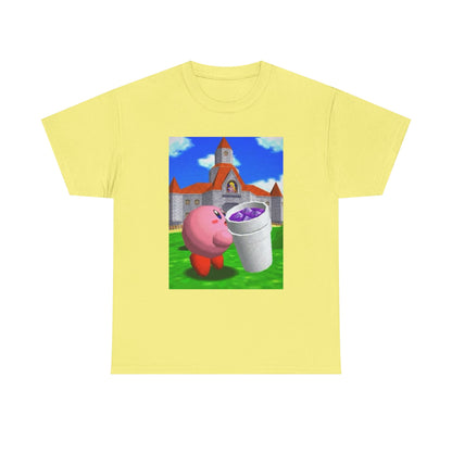 Kirby Sipping Lean At Mushroom Kingdom