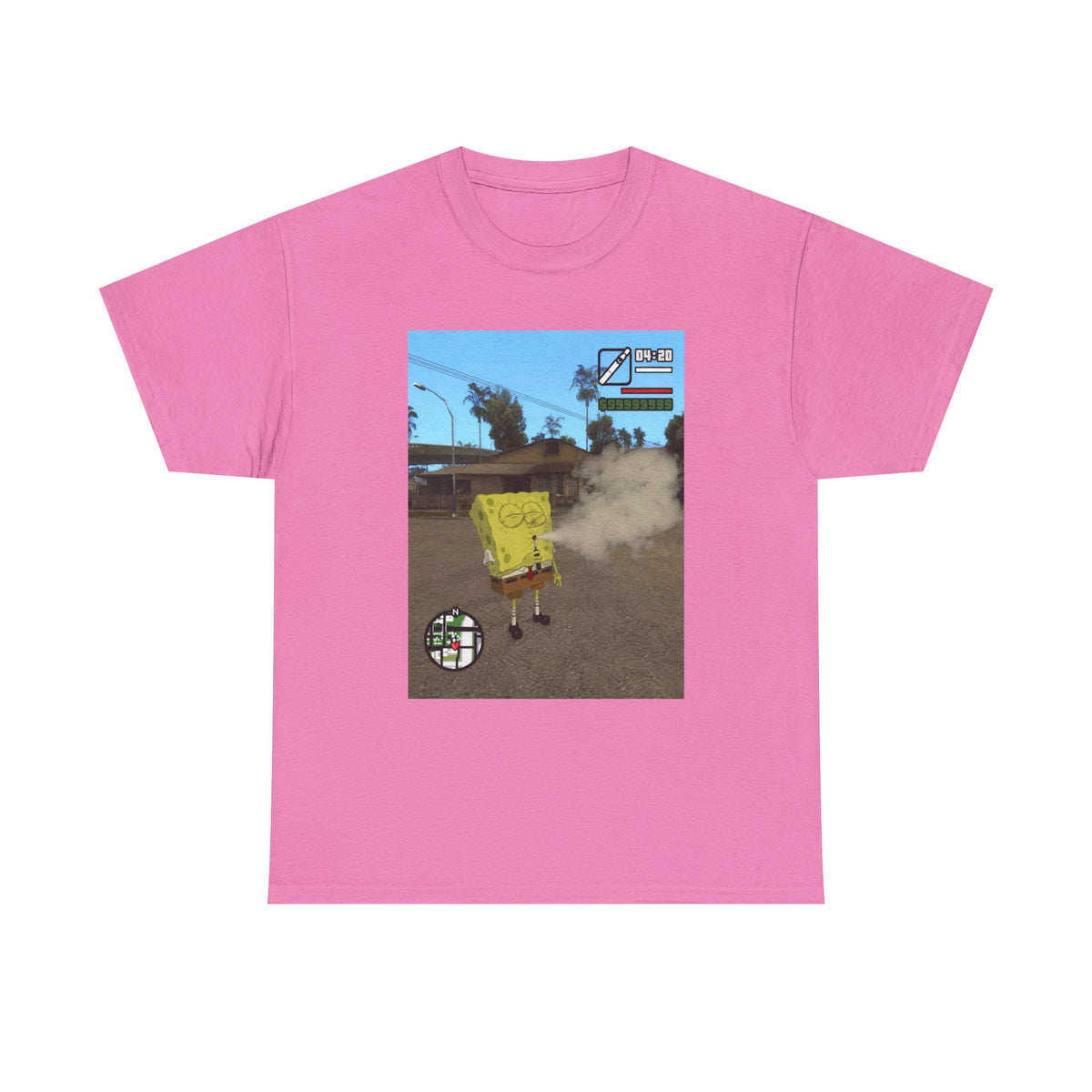 Spongebob 4:20 Grand Theft Auto Street Scene