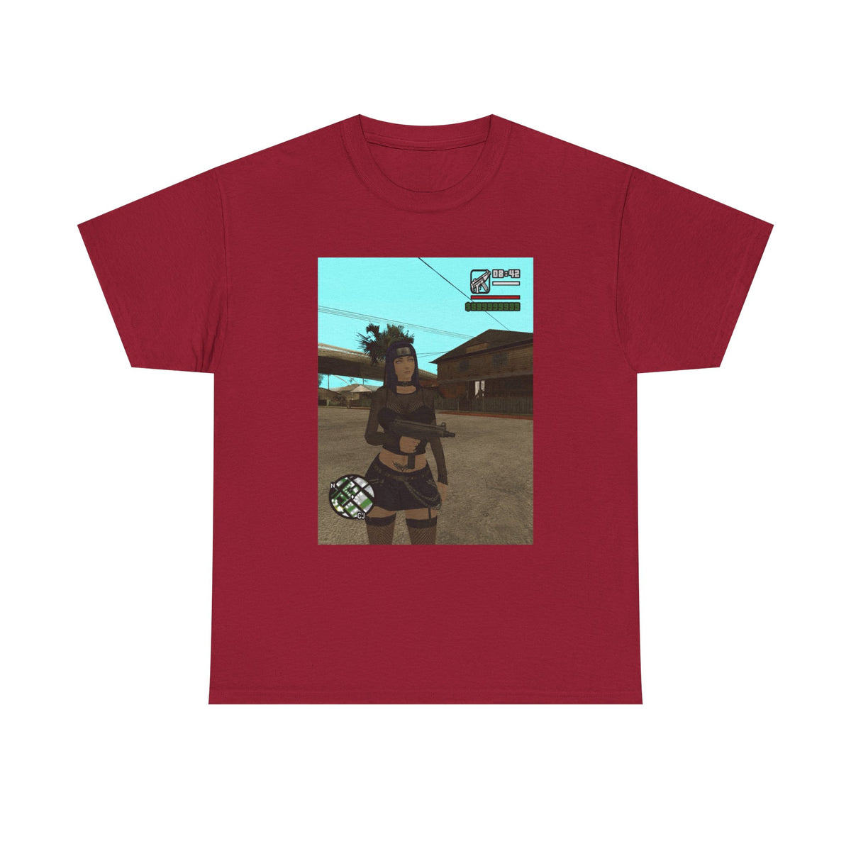 GTA San Andreas Female Ninja Character Tee