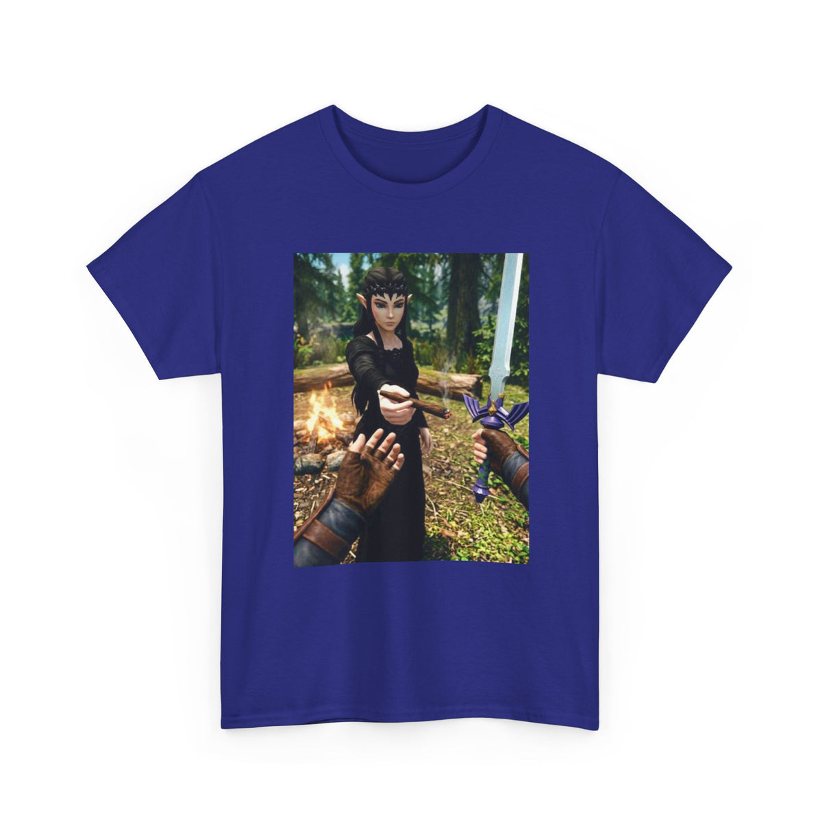 Dark Elf Princess Shares A Blunt Tee