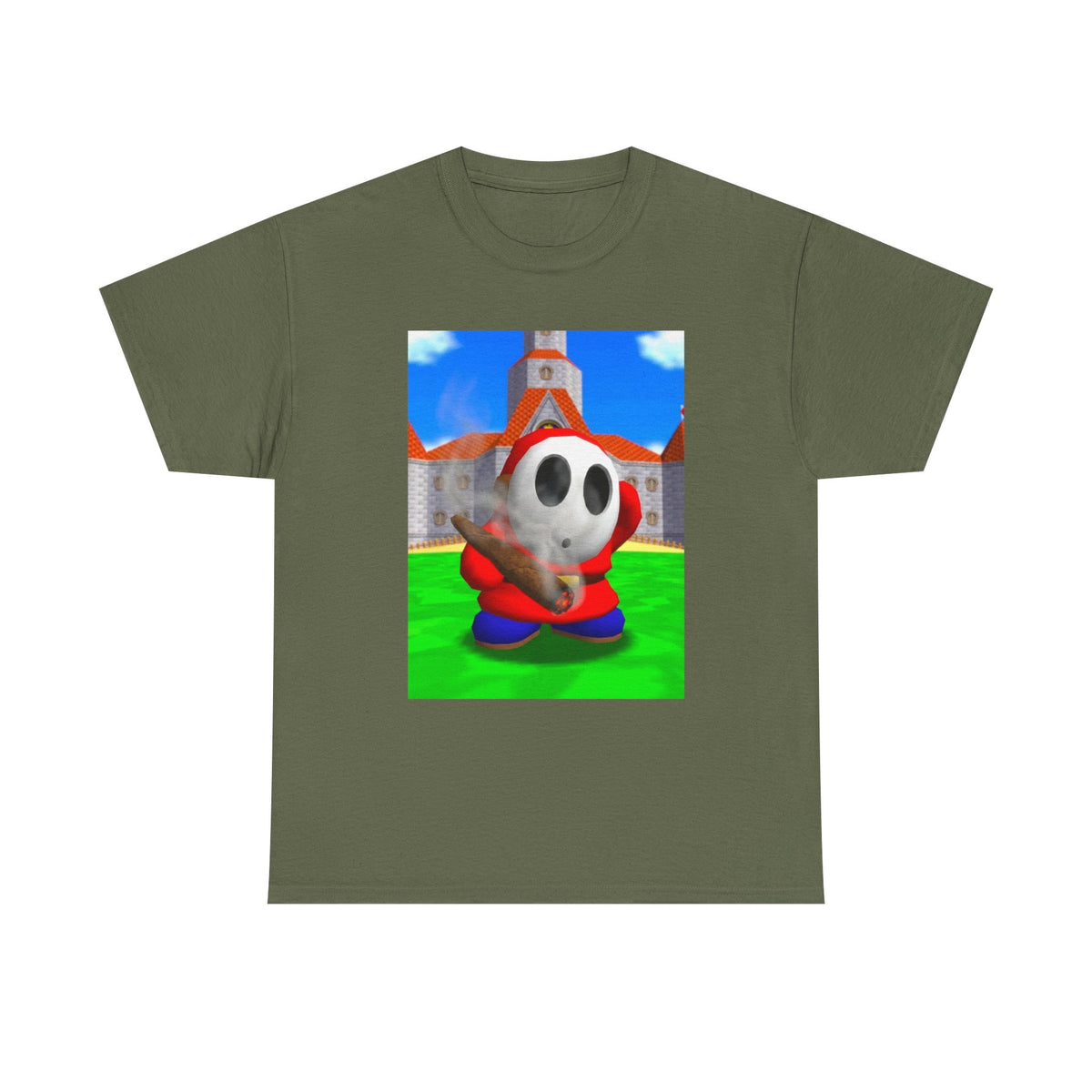 Shy Guy Smoking Fat Blunt Tee