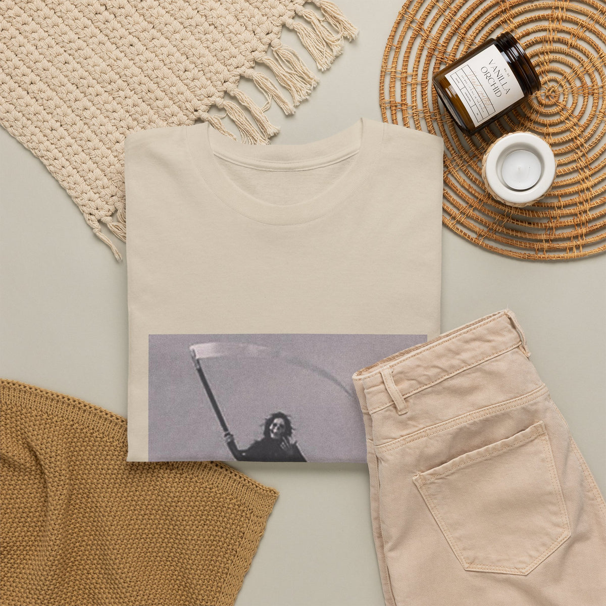 Enchanted Silhouette Floating In Mist Tee
