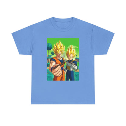 Goku And Vegeta Sharing A Smoke