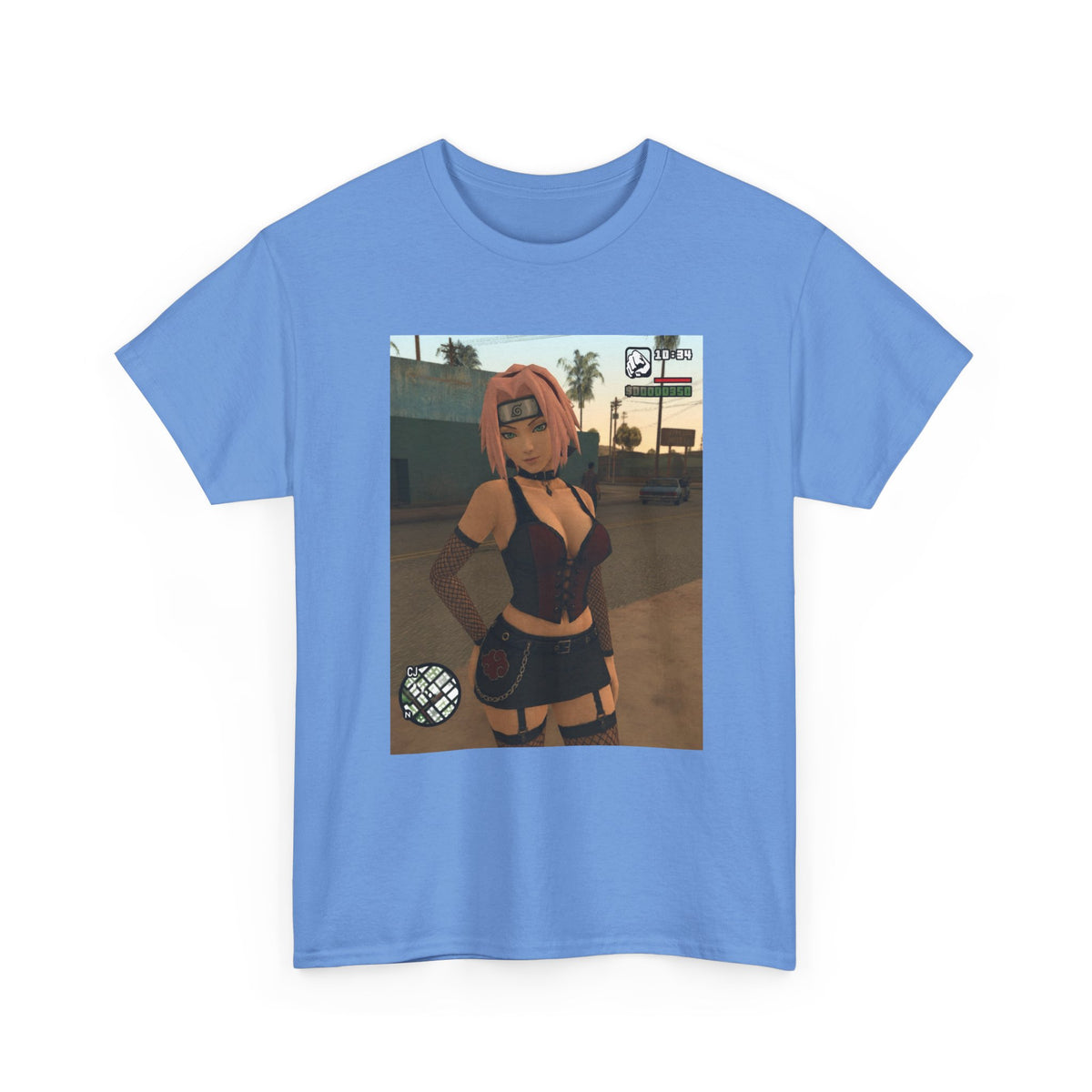Sakura Haruno In GTA Style Tee